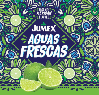 JUMEX AGUAS FRESCAS MADE WITH MEXICAN FLAVORS logo