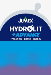 JUMEX HYDROLIT +ADVANCE HYDRATION + FOCUS + ENERGY logo