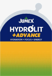 JUMEX HYDROLIT +ADVANCE HYDRATION + FOCUS + ENERGY logo