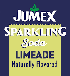 JUMEX SPARKLING SODA LIMEADE NATURALLY FLAVORED logo