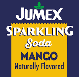 JUMEX SPARKLING SODA MANGO NATURALLY FLAVORED logo