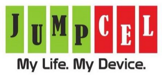 JUMP CEL MY LIFE. MY DEVICE. logo