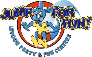 JUMP FOR FUN! INDOOR PARTY & FUN CENTERS logo