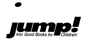 JUMP! INTO GOOD BOOKS FOR CHILDREN! logo