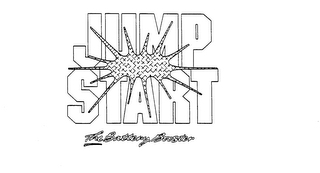 JUMP START THE BATTERY BOOSTER logo