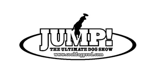 JUMP! THE ULTIMATE DOG SHOW WWW.COOLDOGPROD.COM logo