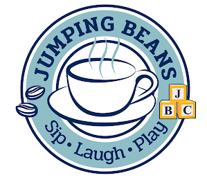 JUMPING BEANS SIP · LAUGH · PLAY JBC logo