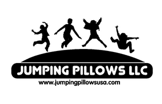 JUMPING PILLOWS LLC WWW.JUMPINGPILLOWSUSA.COM logo