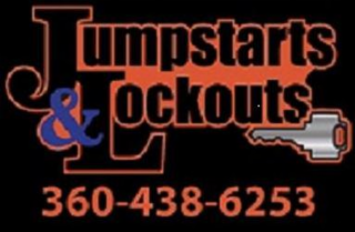 JUMPSTARTS & LOCKOUTS 360-438-6253 logo