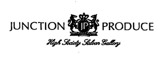 JUNCTION PRODUCE HIGH SOCIETY SALOON GALLERY JP logo