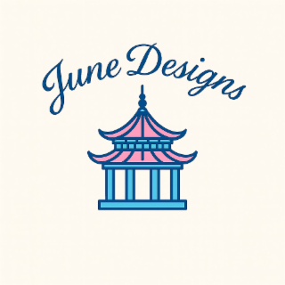JUNE DESIGNS logo
