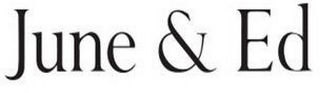 JUNE & ED logo