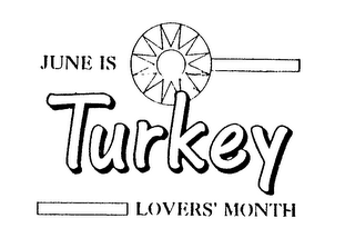 JUNE IS TURKEY LOVERS' MONTH logo