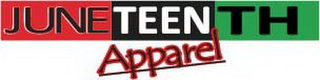 JUNETEENTH APPAREL logo