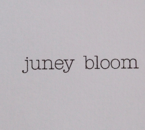 JUNEY BLOOM logo