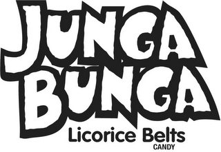 JUNGA BUNGA LICORICE BELTS CANDY logo