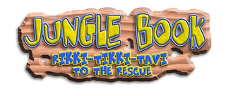 JUNGLE BOOK RIKKI-TIKKI-TAVI TO THE RESCUE logo