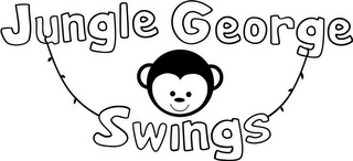 JUNGLE GEORGE SWINGS logo