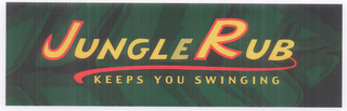 JUNGLE RUB KEEPS YOU SWINGING logo