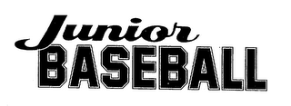 JUNIOR BASEBALL logo