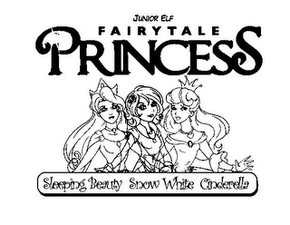 JUNIOR ELF FAIRYTALE PRINCESS SLEEPING BEAUTY SNOW WHITE CINDERELLA logo