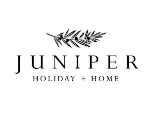 JUNIPER HOLIDAY + HOME logo