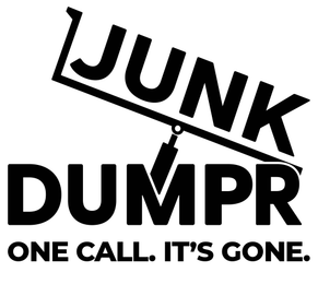 JUNK DUMPR ONE CALL. IT'S GONE. logo