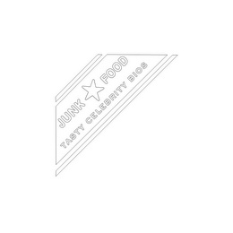 JUNK FOOD TASTY CELEBRITY BIOS logo