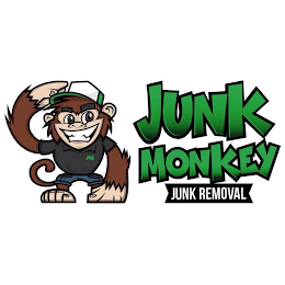 JUNK MONKEY JUNK REMOVAL JMR logo