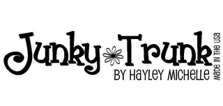 JUNKY TRUNK BY HAYLEY MICHELLE MADE IN THE USA logo