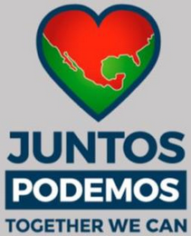 JUNTOS PODEMOS TOGETHER WE CAN logo