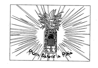 JUPINA PURO SAVOR A PINA logo