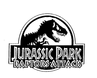 JURASSIC PARK RAPTORS ATTACK logo