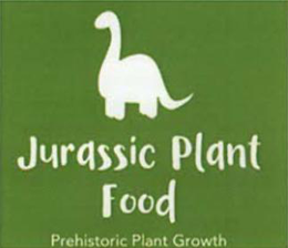 JURASSIC PLANT FOOD PREHISTORIC PLANT GROWTH logo