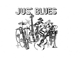 JUS' BLUES logo