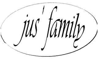 JUS' FAMILY logo