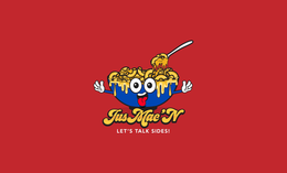 JUS MAC'N LET'S TALK SIDES! logo