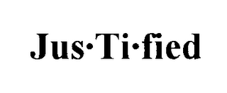 JUS TI FIED logo