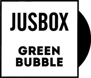 JUSBOX GREEN BUBBLE logo
