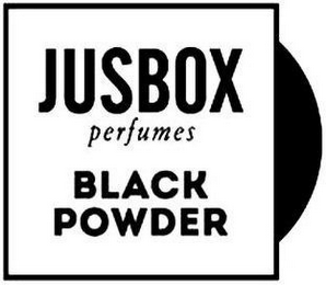 JUSBOX PERFUMES BLACK POWDER logo