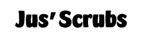 JUS'SCRUBS logo