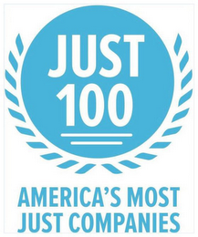 JUST 100 AMERICA'S MOST JUST COMPANIES logo