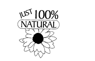JUST 100% NATURAL logo