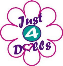 JUST 4 DOLLS logo