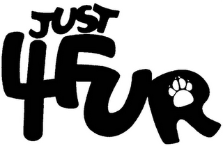 JUST 4 FUR logo