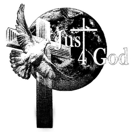 JUST 4 GOD logo