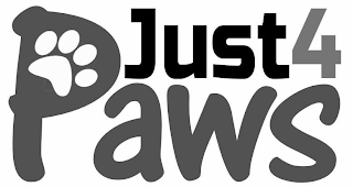 JUST 4 PAWS logo