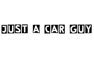 JUST A CAR GUY logo