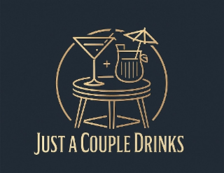 JUST A COUPLE DRINKS logo