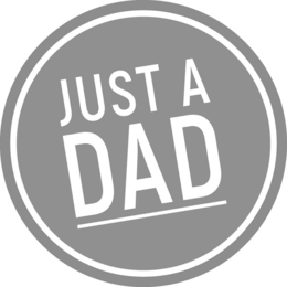 JUST A DAD logo